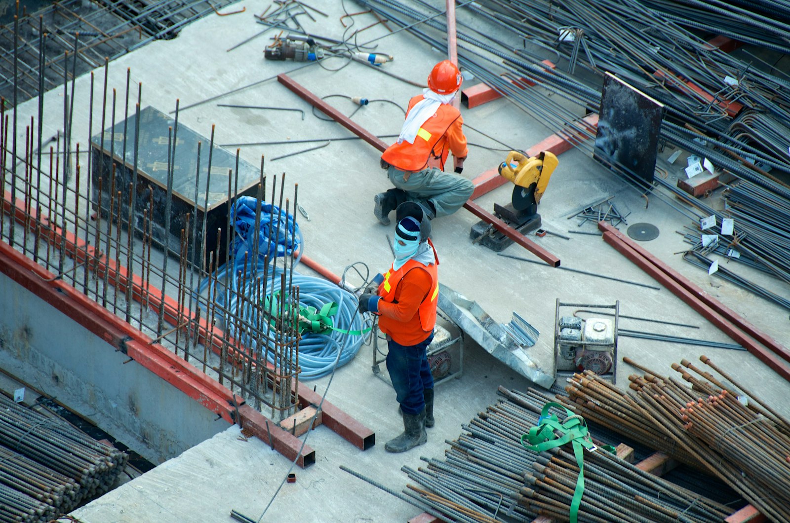 Development under construction in Lagos